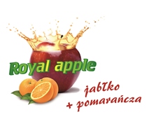 Naturalny mętny sok jabłko+pomarańcza